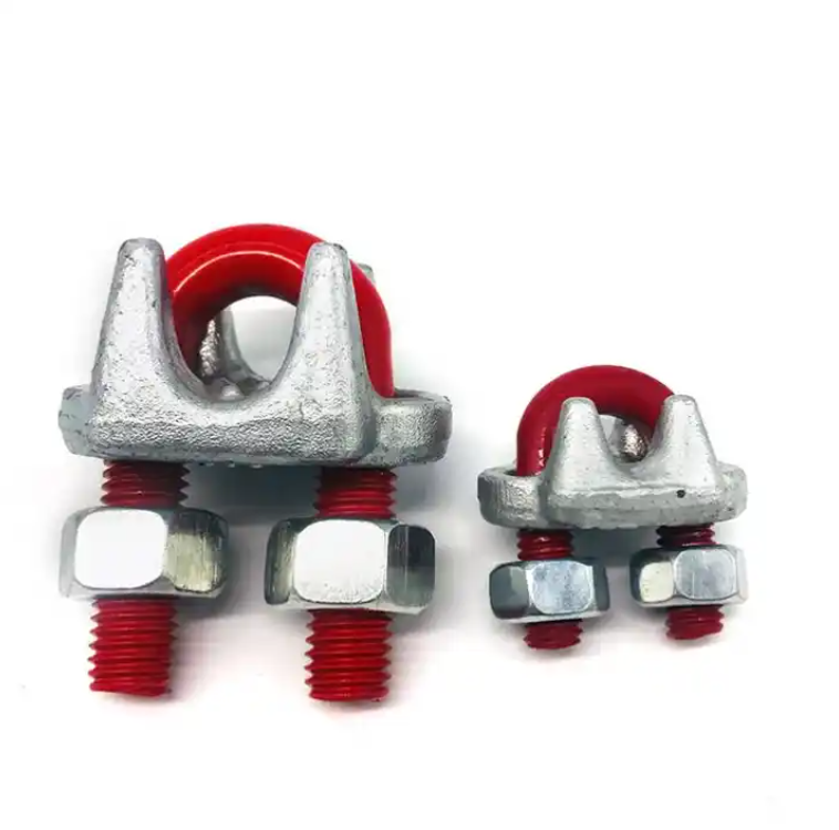 Wire rope clamp head cable clamp With u Bolt